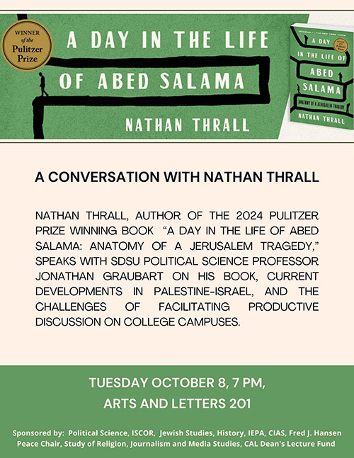 A Conversation with Nathan Thrall